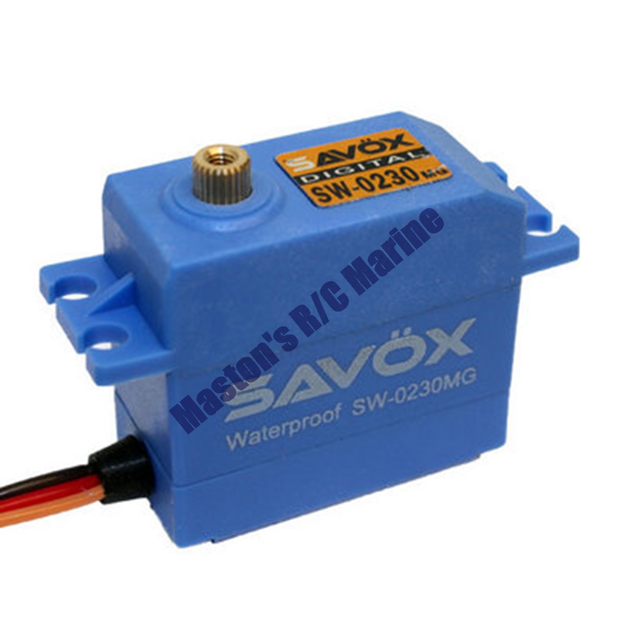 Maston's R/C Marine-SW0230MG WATERPROOF STANDARD DIGITAL SERVO