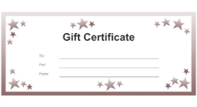 Picture of Gift Certificate