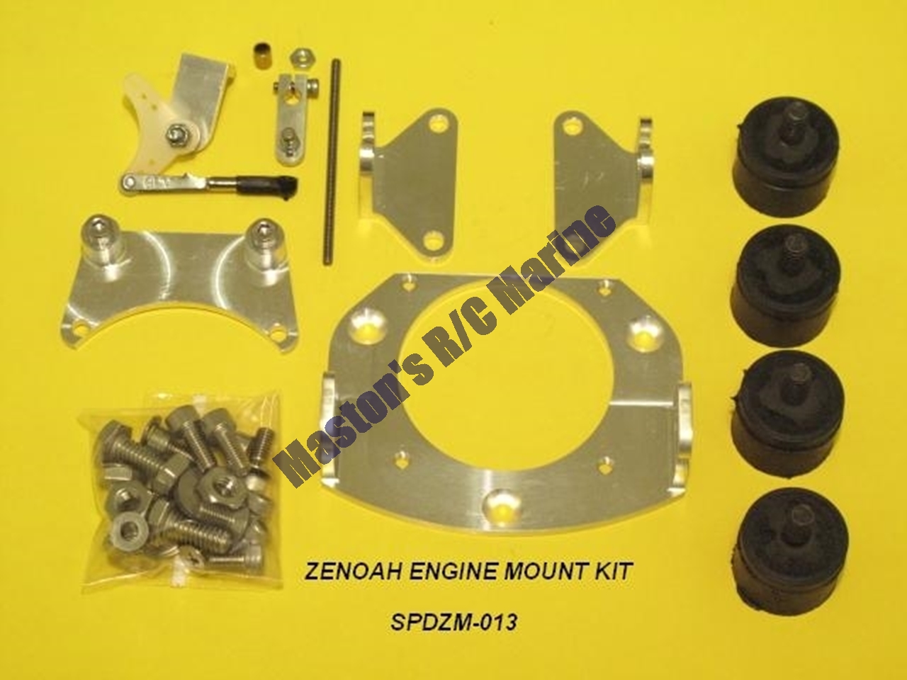 Maston's R/C MarineZenoah Motor Mount Kit