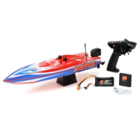 Picture of 17" Power Boat Racer Deep-V RTR, Lucas Oil