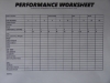 Picture of Performance Worksheet