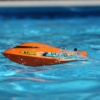 Picture of Jet Jam V2 12" Self-Righting Pool Racer Brushed RTR, Orange